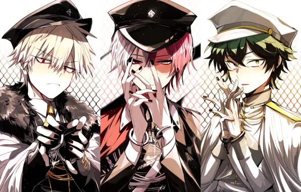 Collage, anime, art, heroes, Boku no Hero Academy, My hero Academy