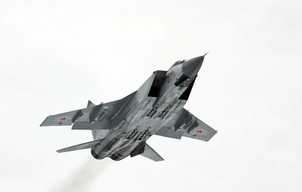 Picture flight, fighter, double, interceptor, The MiG-31