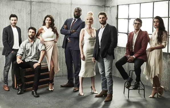 Anne Heche, cast, season 1, tv series, Natacha Karam, The Brave, Mike Bird