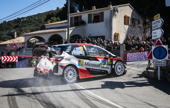 Picture rally, toyota, wrc, yaris, tour de corse