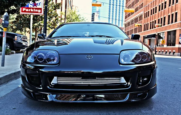 Picture city, supra, cars, auto, toyota, tuning, cars walls, wallpapers auto