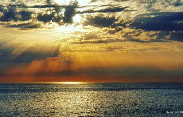 Ocean, sunset, france, sun, soleil, atlantic ocean, bretagne, sunset