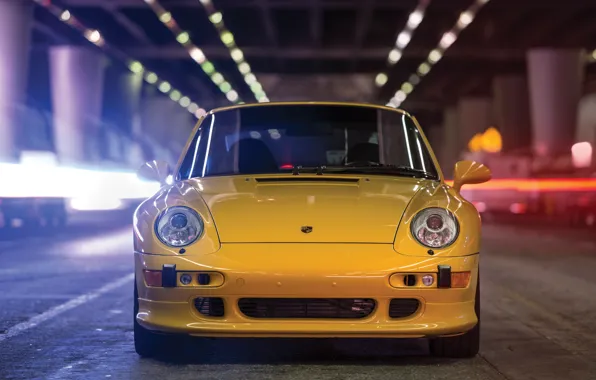 Car, lights, 911, Porsche, Porsche 911 Turbo S