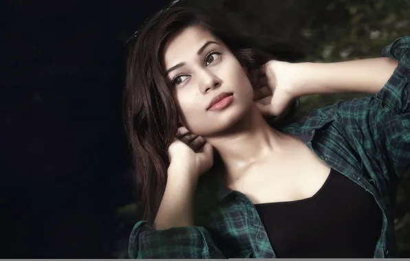 Look, girl, portrait, Zoya