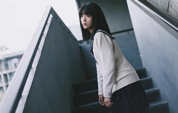 Beautiful, Asian, Model, Woman, Cute, Pretty, Petite, Outdoor