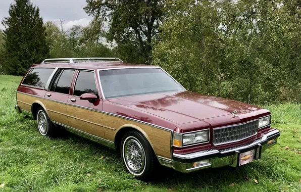 Wallpaper Chevrolet, Classic, Caprice, Wagon, Estate, '1988 for mobile ...