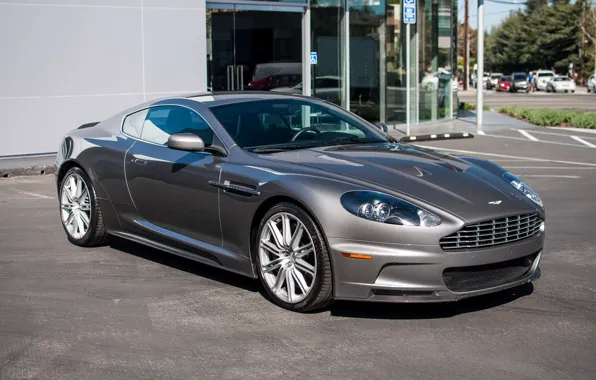 Picture aston martin, grey, dbs, san francisco