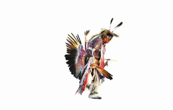 Dance, feathers, Indian
