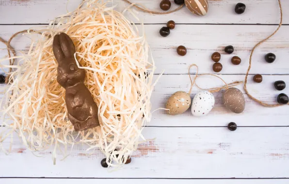 Chocolate, eggs, candy, Easter, Holiday, chocolate Bunny, Socket