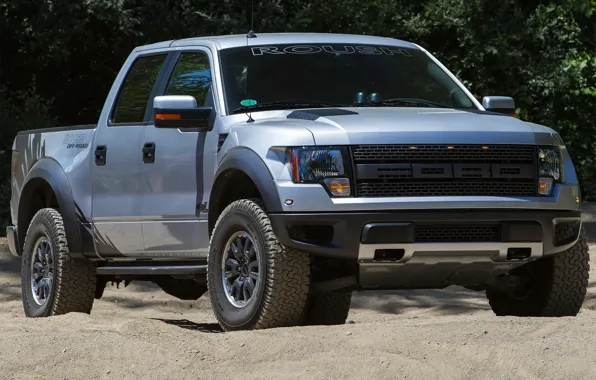 Picture auto, Ford, truck, Ford, the front, Raptor, F-150, powerful
