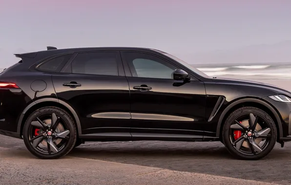 Picture Jaguar, power, luxury, SUV, exterior, SVR, F-Pace, 2021