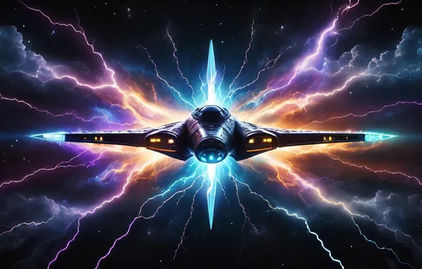 Space, fiction, starship