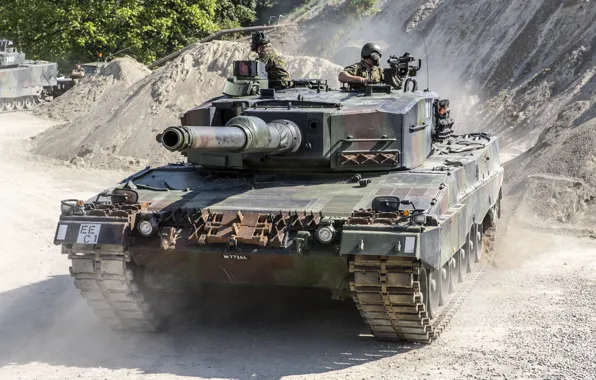 Tank, German, Leopard 2, main battle