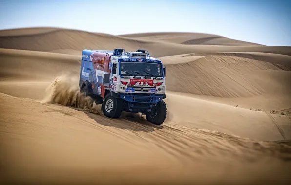 Sand, Sport, Truck, Master, Kamaz, Rally, KAMAZ-master, Rally