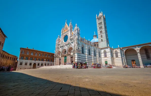 Picture area, Italy, Cathedral, Tuscany, Siena, Duomo