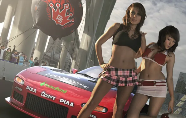 Krystal forscutt, Mazda RX-7, the Japanese girl, need for speed prostreet