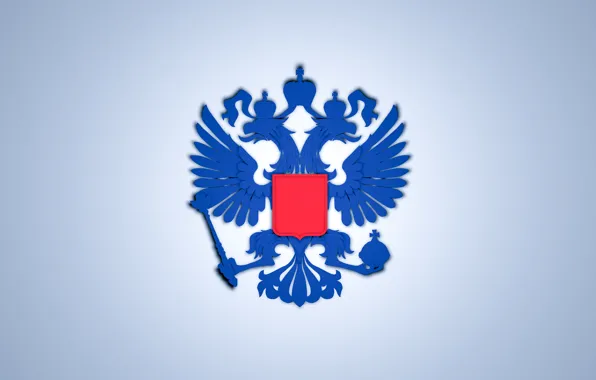 Wallpaper, flag, eagle, Russia, coat of arms