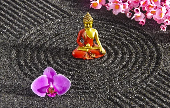 Energy, stone, Japan, garden, Japan, stone, Zen, energy