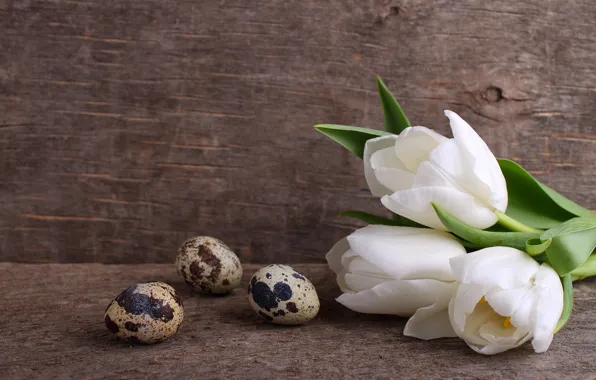 Flowers, holiday, eggs, Easter