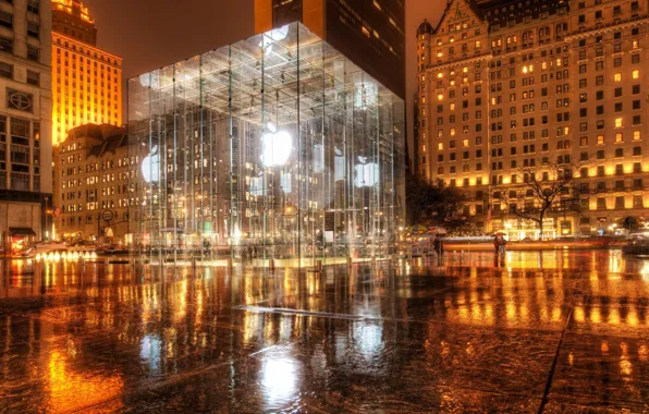 Picture New York, new York, Apple Store