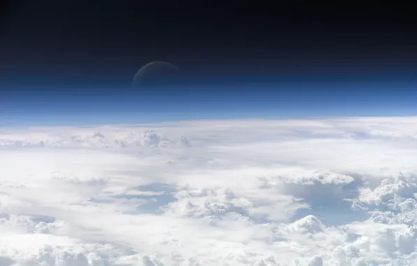 Picture planet, Clouds, the atmosphere, Space