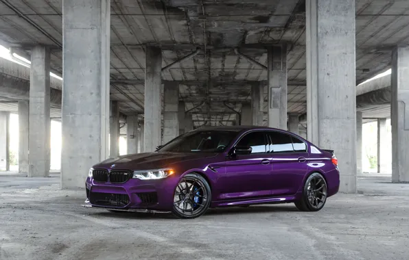 Picture bmw, purple, m5, f90