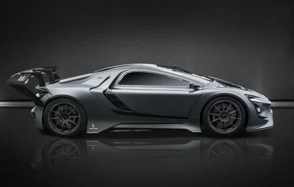 Side view, 2018, Bertone, Dianche, Dianche Bertone BSS GT One, BSS GT One