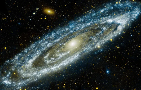 Space, stars, galaxy, Andromeda