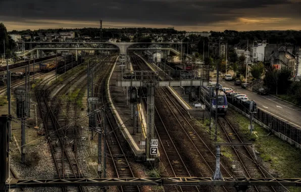 Picture the city, France, station, Morlaix