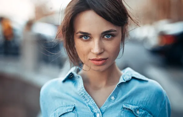 Look, girl, hair, Alexey Slesarev, Tanya Marchenko