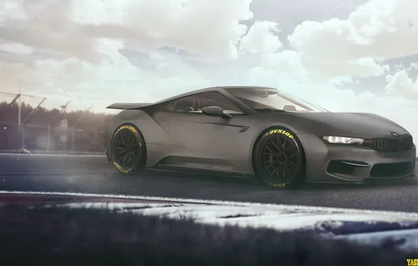 Auto, Figure, BMW, Machine, Car, Art, Rendering, Matt