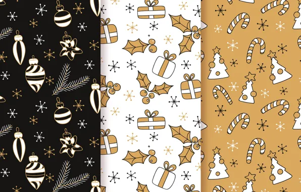 Background, toys, texture, christmas, pattern