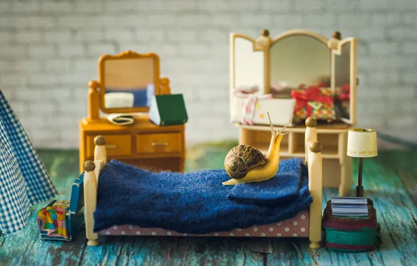 Macro, comfort, room, stay, toy, furniture, lamp, bed