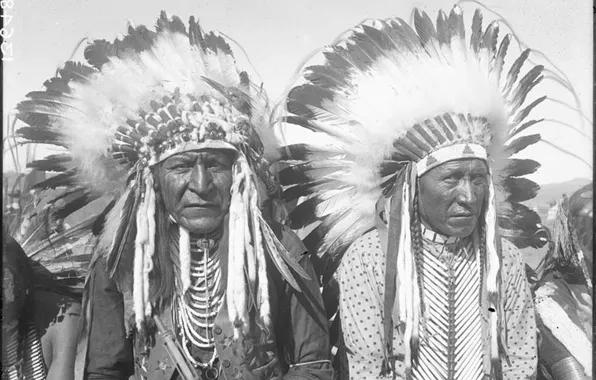 Picture proud, native american, indians, first people, chiefs