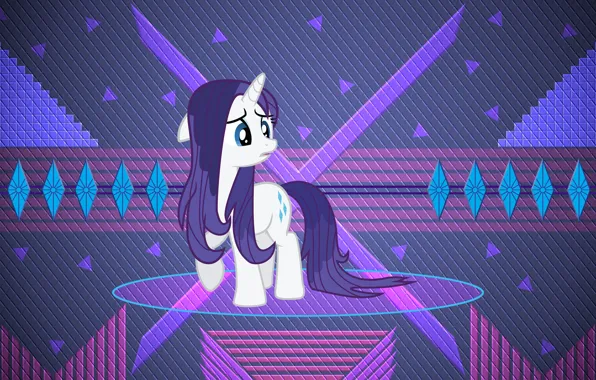 Pony, crystals, horse