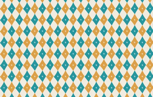 Picture abstraction, retro, texture, geometry, diamonds