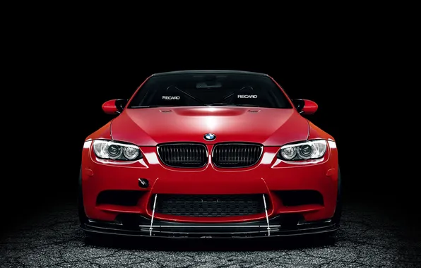 Tuning, BMW, red, the front, bmw m3, 1013mm