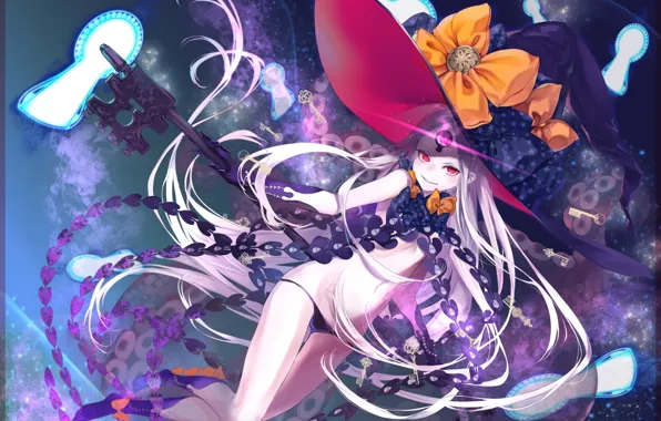 Girl, anime, key, art, Fate / Grand Order