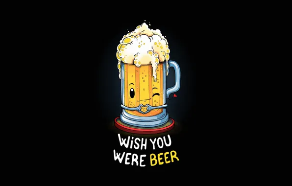 Minimalism, Glass, Style, Beer, Glass, Background, Art, Art
