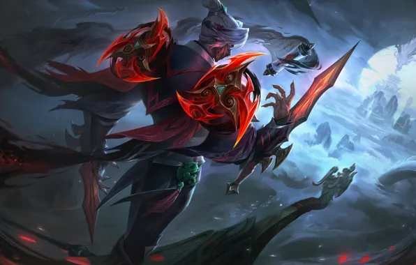 Ninja, Killer, Assassin, League of Legends, Ninja, LOL, League Of Legends, Zed