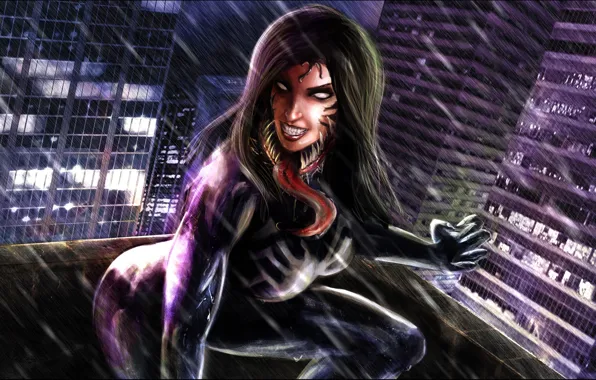 Girl, Venom, Venom, symbiote