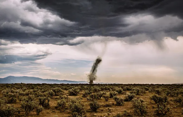 Picture field, New Mexico, tornadoes, Taos