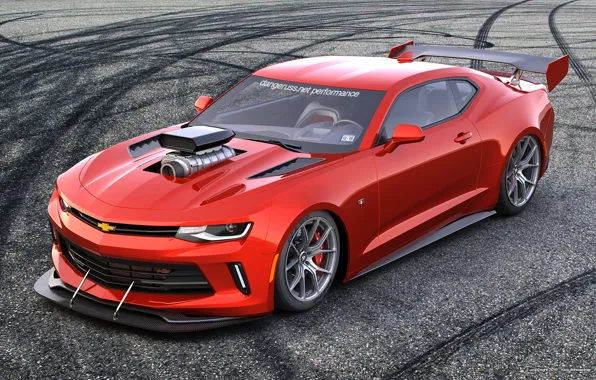 Picture car, tuning, rendering, chevrolet camaro, dangeruss