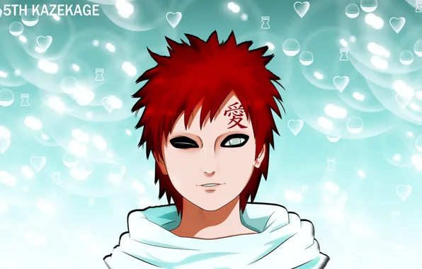 Download Gaara in the Anime series Naruto Wallpaper