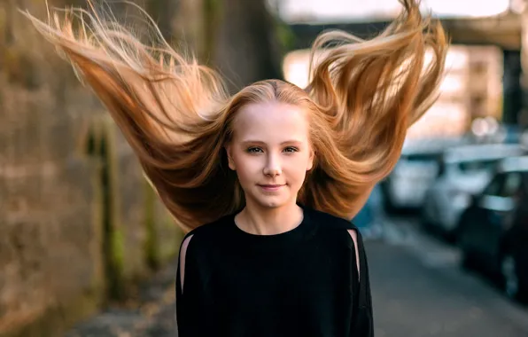 Picture hair, girl, Natural Light Portrait, Zubair Aslam
