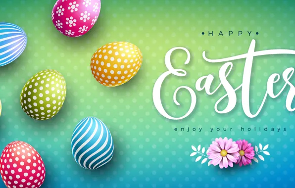 Picture background, eggs, vector, Easter, eggs