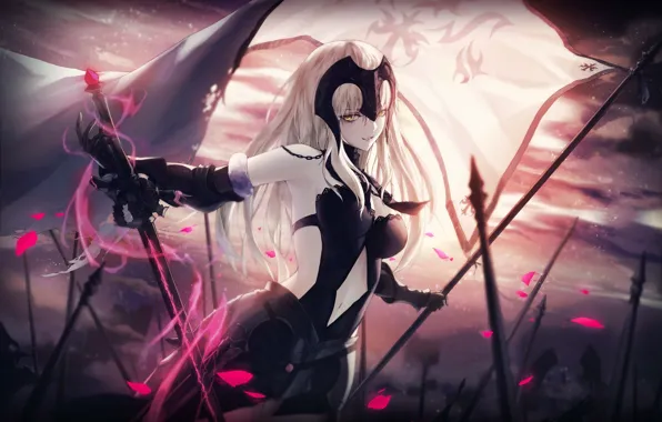 Picture Fate/Grand Order, anime, girl, art