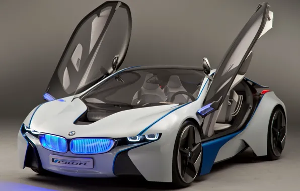 Concept, BMW, BMW, the concept, prototype, Vision, the front, EfficientDunamics