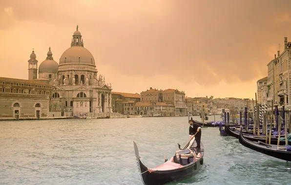 Italy, Venice, channel