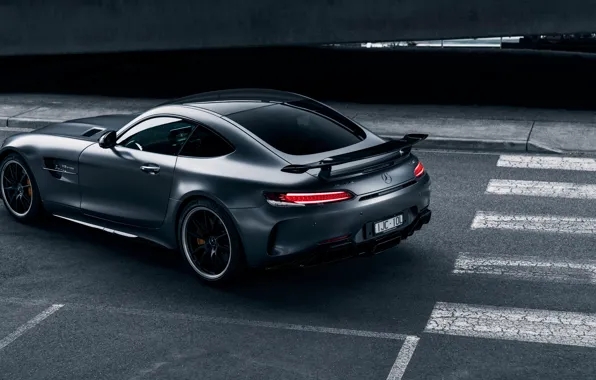 Mercedes-Benz, rear view, AMG, 2018, GT R